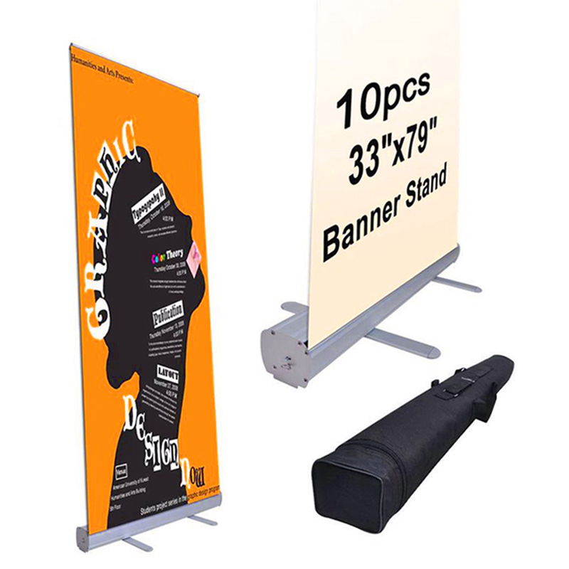 RUS-KM003 Hot Sale Stand Display Economic Roll Up Banner For Event Roll Up Banner Stand